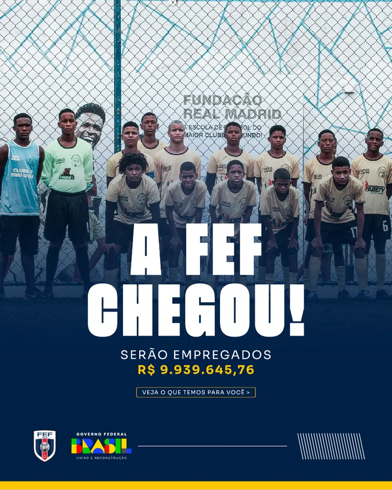 FEF Instagram post: A FEF chegou!