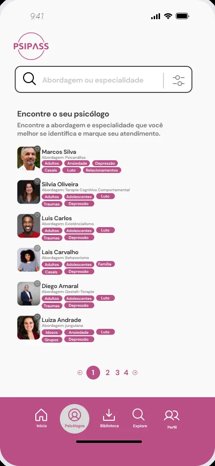List of psychologists with tags