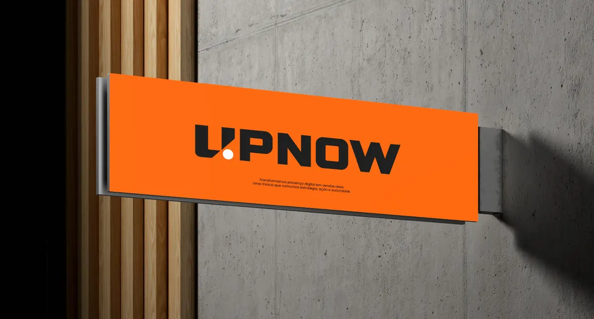 UPNOW office sign